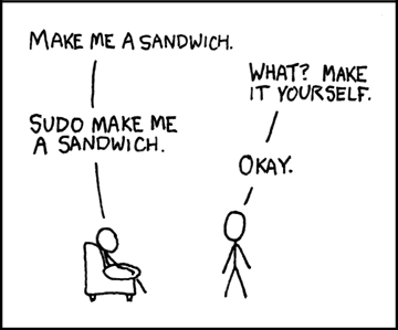 comic: sudo make me a sandwich